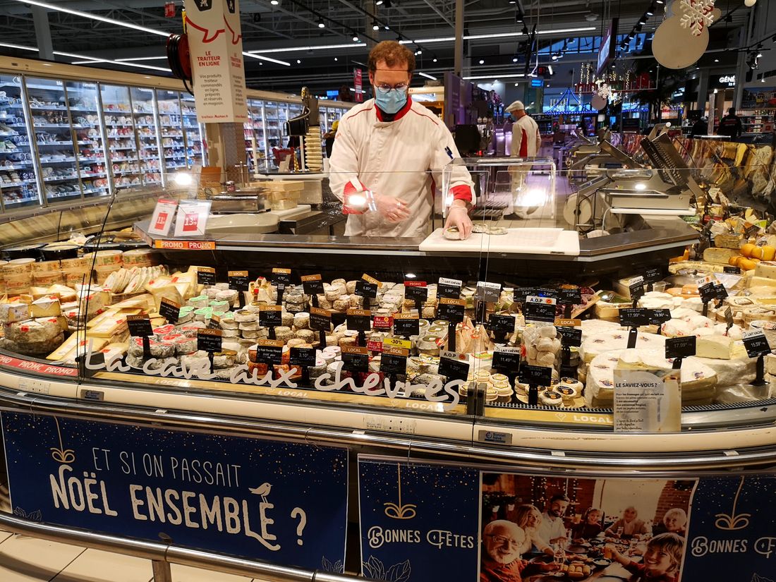 Le rush des fêtes de fin d'année a commencé à Auchan Blois-Vineuil.